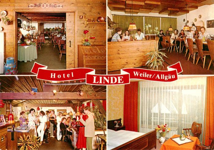 Weiler Allgaeu Hotel Linde Gastraeume Zimmer
