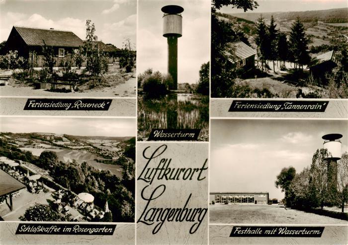 Langenburg Wuerttemberg Feriensiedlung Roseneck Feriensiedlung Tannenrain Wasser