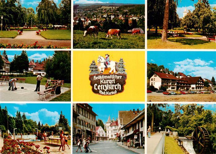 Lenzkirch Hochschwarzwald BW Kurpark Gartenmuehle Teilansichten Schwimmba Ortspa