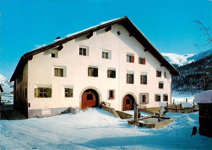Zuoz GR Engadiner Haus