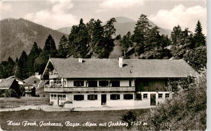 Jachenau Haus Frech mit Jochberg