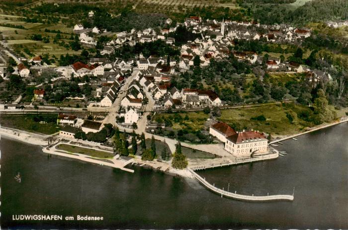 Ludwigshafen Bodman-Ludwigshafen Bodensee Fliegeraufnahme