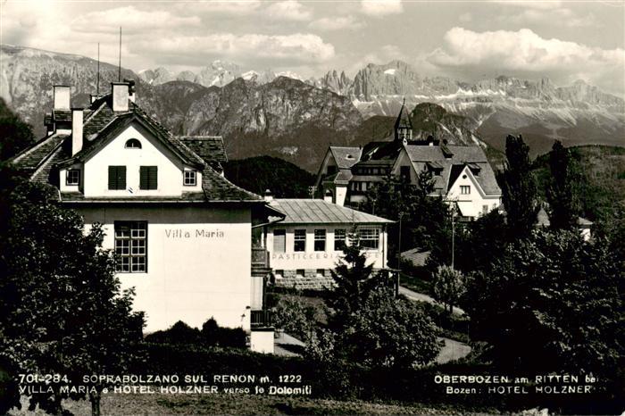 Oberbozen Ritten Suedtirol IT Hotel Holzner Villa Maria