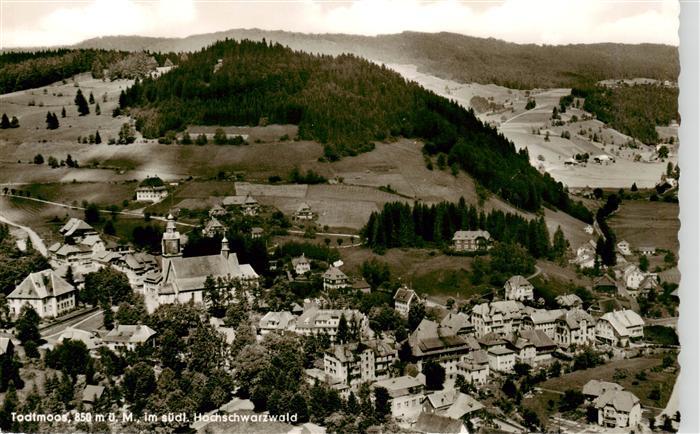 Todtmoos Schwarzwald BW Fliegeraufnahme
