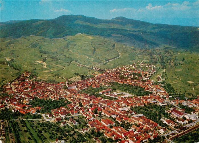 Ihringen Kaiserstuhl Fliegeraufnahme