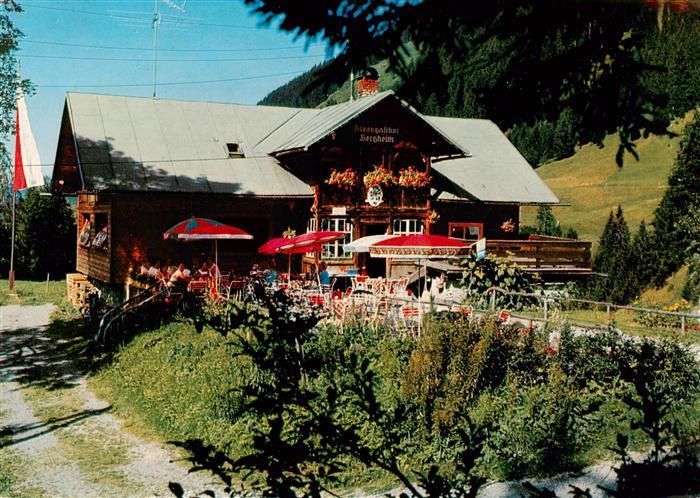 Mittelberg Kleinwalsertal AT Alpengasthof Bergheim