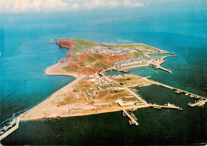 HELGOLAND Insel Schleswig-Holstein Fliegeraufnahme