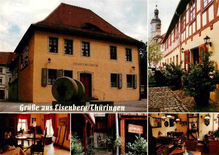 Eisenberg  Thueringen Stadtmuseum Teilansichten Fachwerkhaus