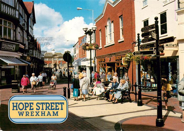 Wrexham Wales UK Hope Street