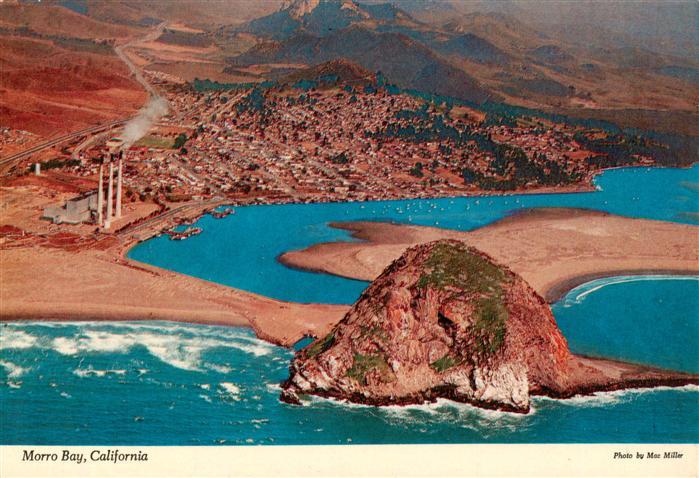 California City California USA Morro Bay Aerial View