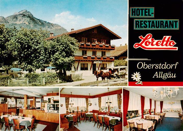 OBERSTDORF Bayern Hotel Restaurant Loretto Gastraeume
