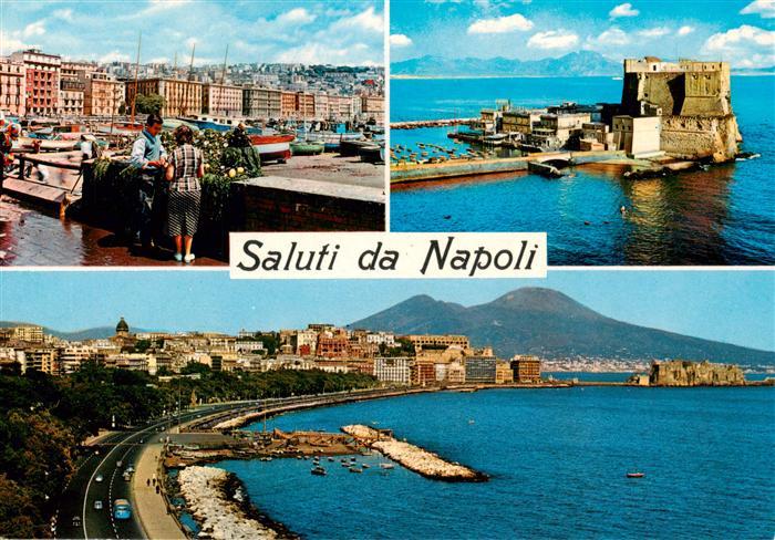 Napoli Neapel IT Ostricaro a Mergellina Castell dell Ovo Via Carracciolo
