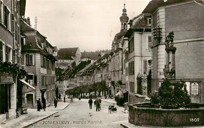 Porrentruy JU Rue du Marche