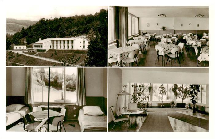 Offenbach  Main Kreisjugenheim Waldmichelbach Gastraum Zimmer