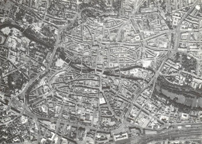 NueRNBERG  CITY Fliegeraufnahme