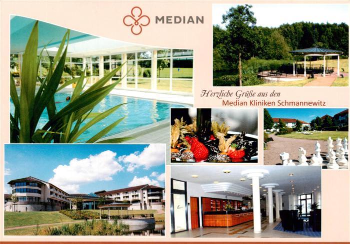 Schmannewitz Dahlen Sachsen Median Kliniken Hallenbad Park Rezeption Foyer