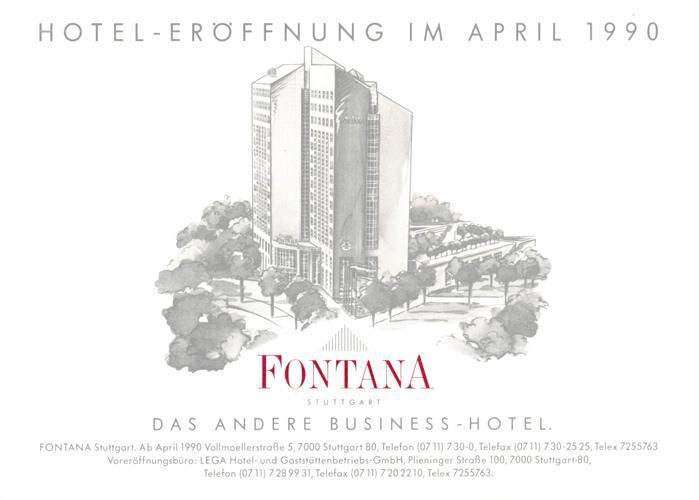 STUTTGART  CITY Fontana Business Hotel