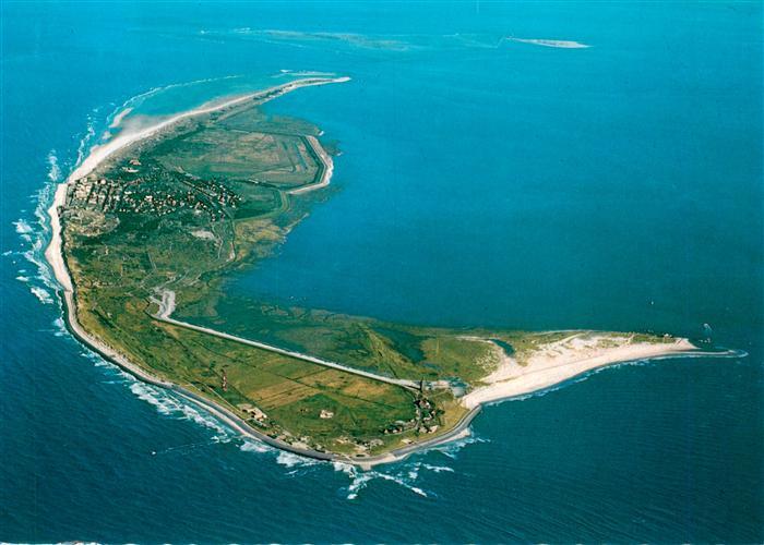 Wangerooge Wangeroog Nordseebad Fliegeraufnahme