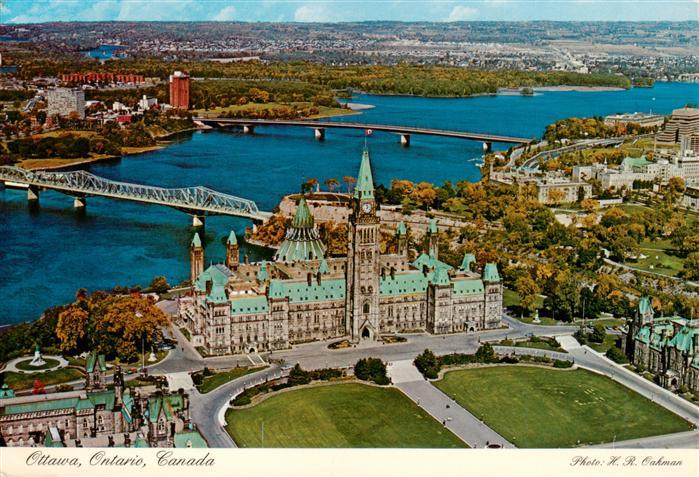 Ottawa Canada Fliegeraufnahme
