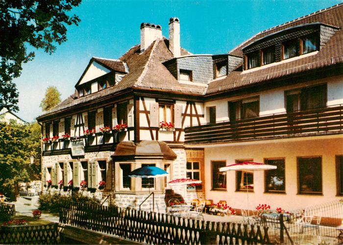 Mespelbrunn Schlossgaststaette Cafe und Pension