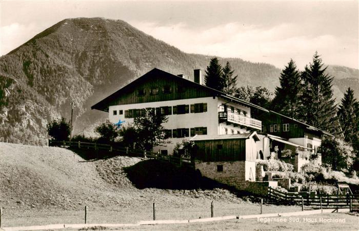 Tegernsee Bayern Haus Hochland