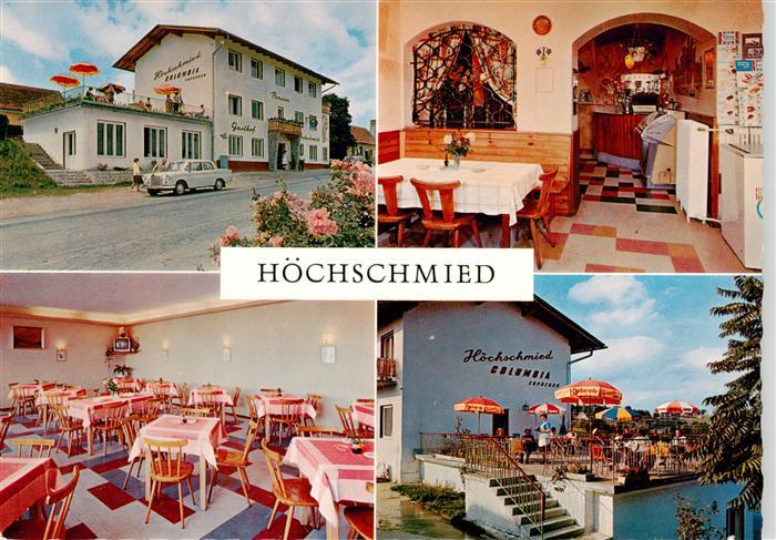 Lassnitzhoehe Gasthof Hoechschmied Gastraeume Terrasse
