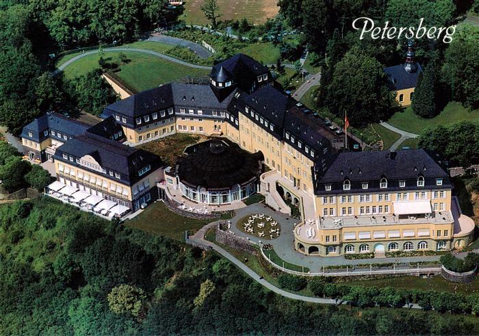 Petersberg  Koenigswinter Gaestehaus Petersberg Fliegeraufnahme