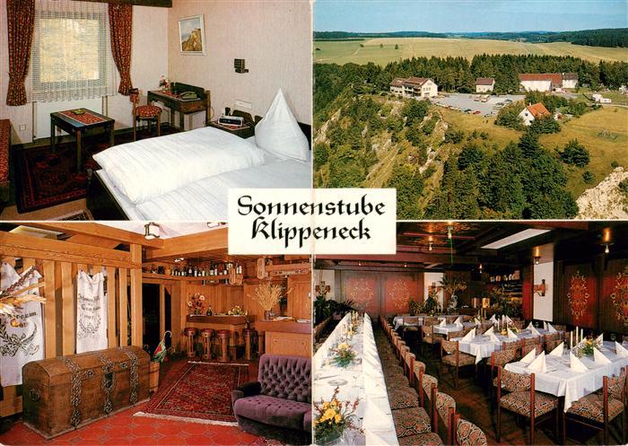 Denkingen Wuerttemberg Sonnenstube Klippeneck Gaestezimmer Gastraeume Panorama