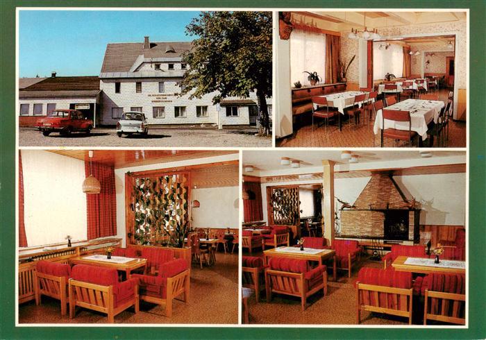 Gehlberg Betriebserholungsheim Schmuecke Aussenansicht Speiseraum Klubraeume