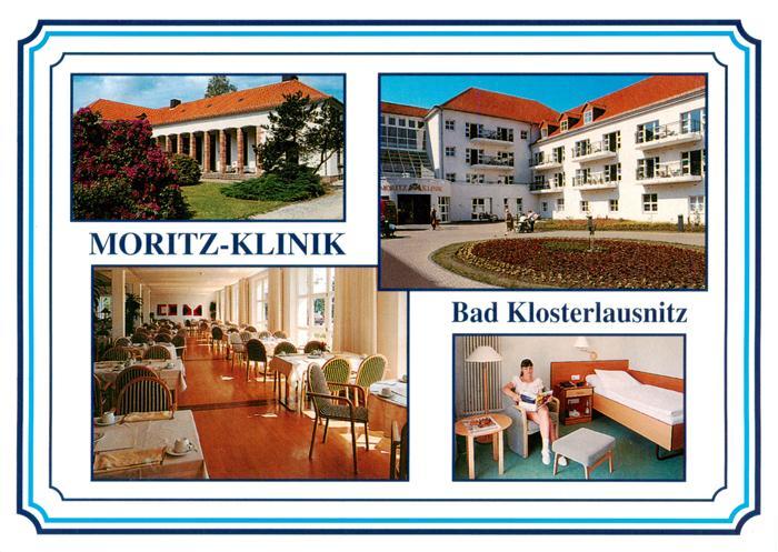 Bad Klosterlausnitz Badehaus der Gemeinde Moritz Klinik Speisesaal Zimmer