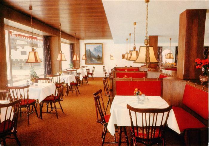 GARMISCH-PARTENKIRCHEN Bayern Hotel Obermuehle Fruehstuecksraum