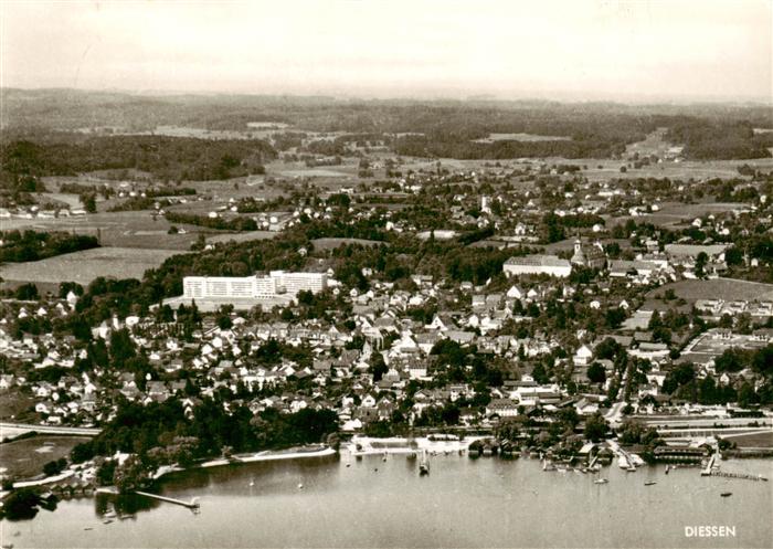 Diessen Ammersee Fliegeraufnahme
