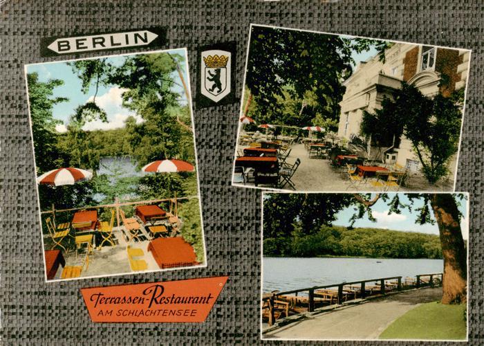 BERLIN  CITY Terrassen Restaurant am Schlachtensee Terrasse Uferweg
