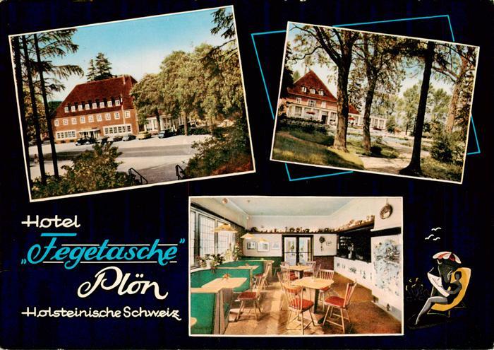 Ploen See Hotel Fegetasche Park Gastraaum