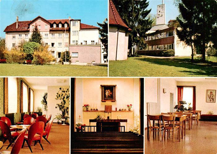 STUTTGART  CITY Christkoenigsheim Gastraeume Hauskapelle