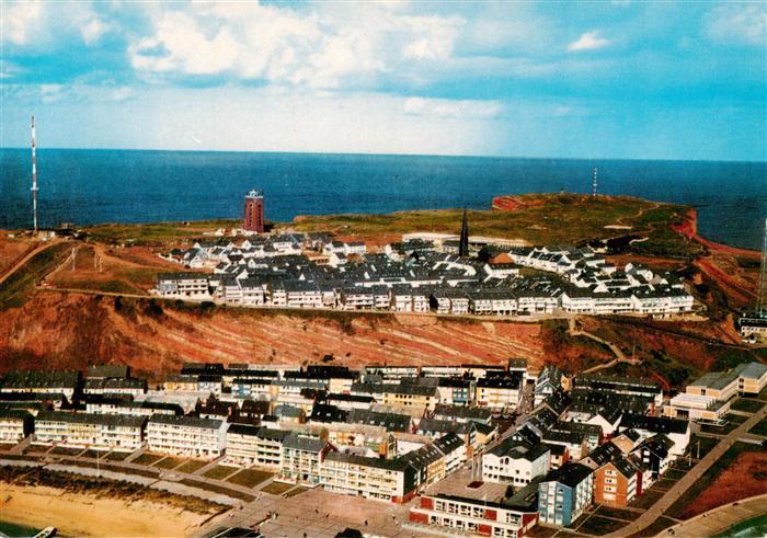 Insel Helgoland Fliegeraufnahme