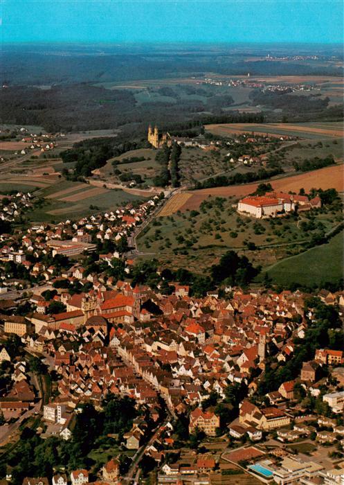 Ellwangen Jagst Fliegeraufnahme