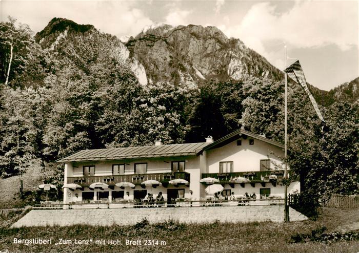 BERCHTESGADEN Bayern Bergstueberl Zum Lenz