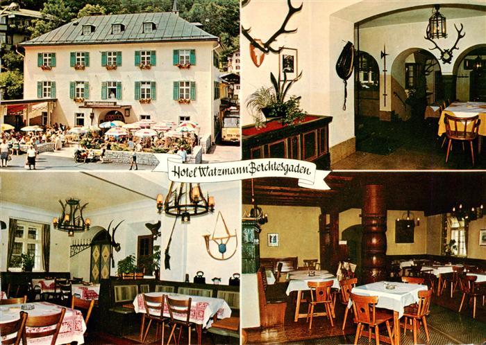 BERCHTESGADEN Bayern Hotel Watzmann Gastraeume