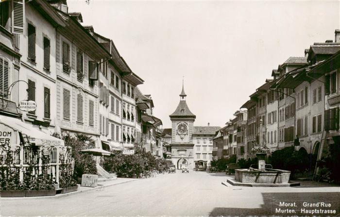Morat Murten FR Hauptstrasse