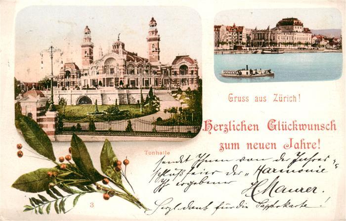 Zuerich  ZH Tonhalle Limmatpartie