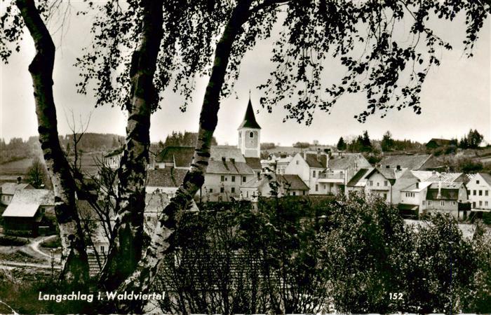 Langschlag Niederoesterreich AT Panorama
