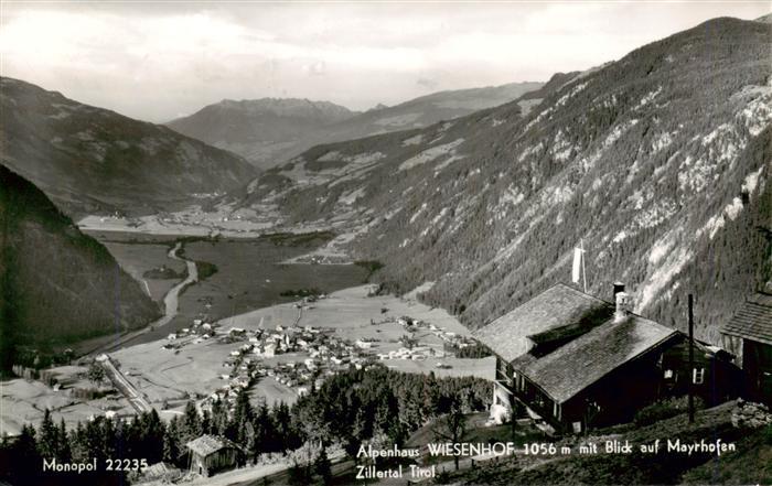 Mayrhofen Zillertal AT Alpenhaus Wiesenhof Panorama