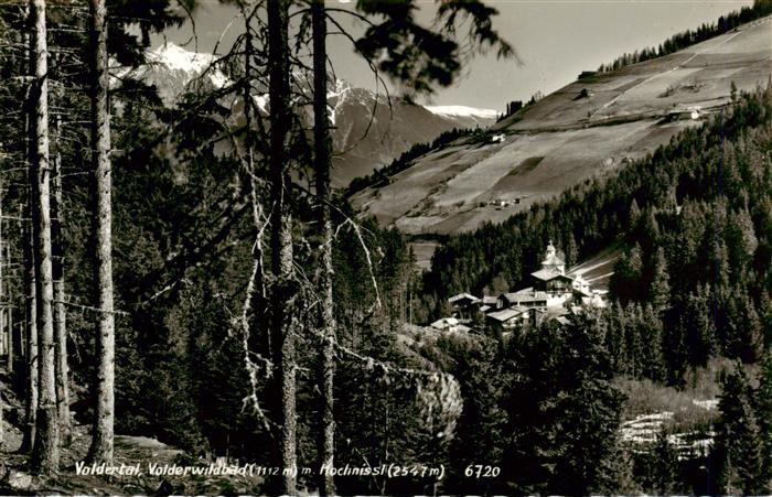 Voldertal Tirol AT Volderwildbad mit Hochnissl