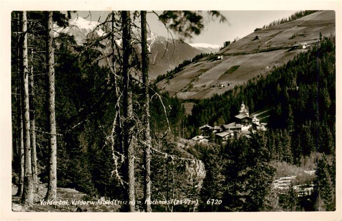 Voldertal Tirol AT Volderwildbad mit Hochnissl
