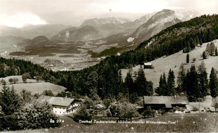 Wildschoenau Tirol AT Gasthof Zauberwinkel im Hochtal