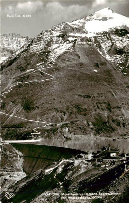 Kaprun AT Moserboden und Drossen Sparre mit Wiesbachhorn