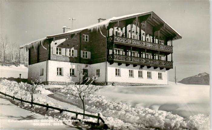 Goldegg Pongau AT Erholungsheim der Gebietskrankenkasse Goldegg