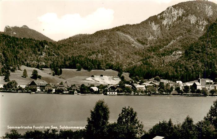 Fuschl See Salzkammergut AT Panorama