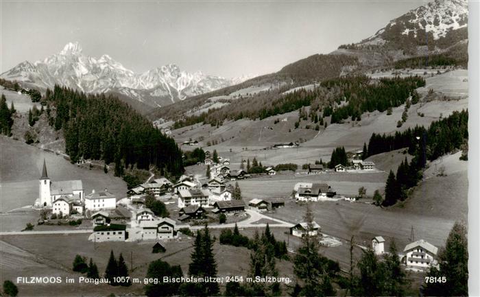 Filzmoos AT Panorama mit Bischofsmuetze
